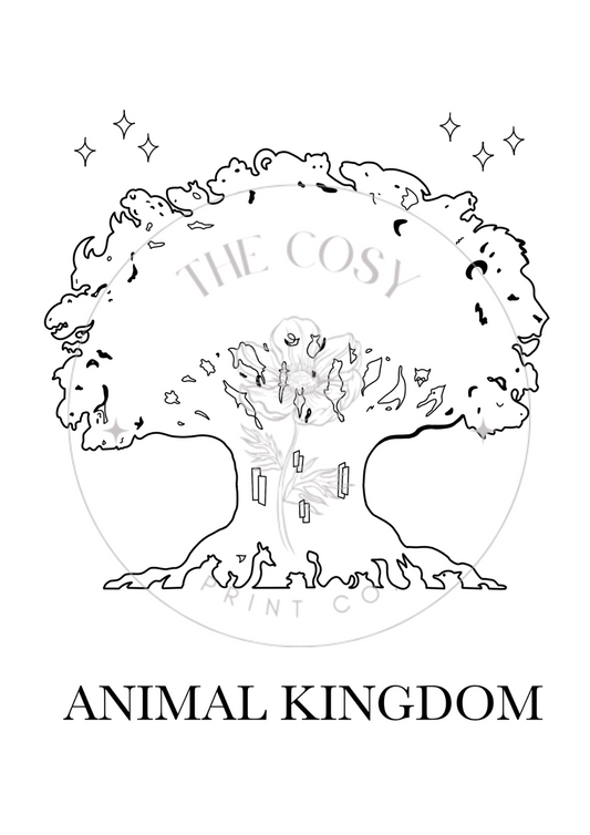 animal-kingdom-b-w-print